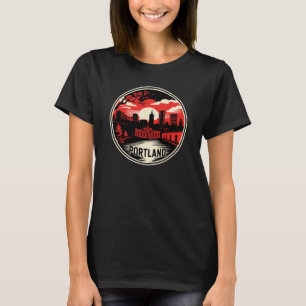 Portland City Oregon USA T Shirt