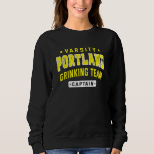 Portland Drickande Team Kapten Öl Hantverksöl Dr T Shirt
