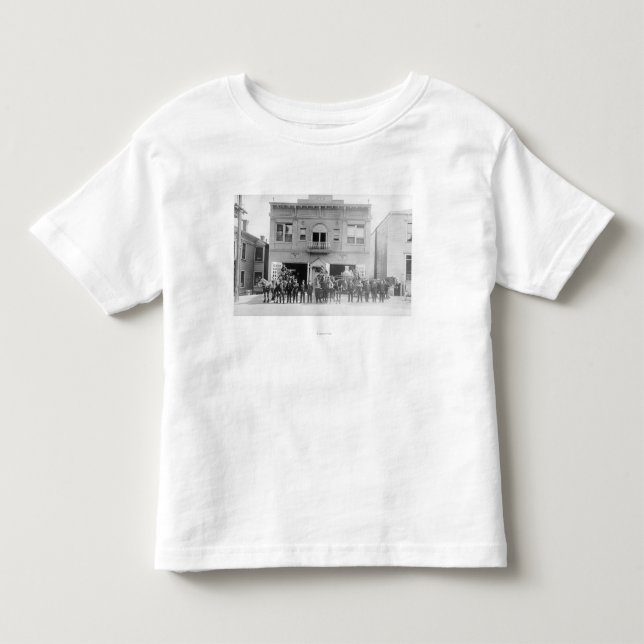 Portland, ELLER avfyrar den drog stationhästen och Tee Shirt (Framsida)