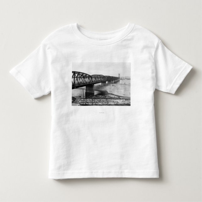 Portland ELLER den Interstate Stillahavs- T Shirt (Framsida)