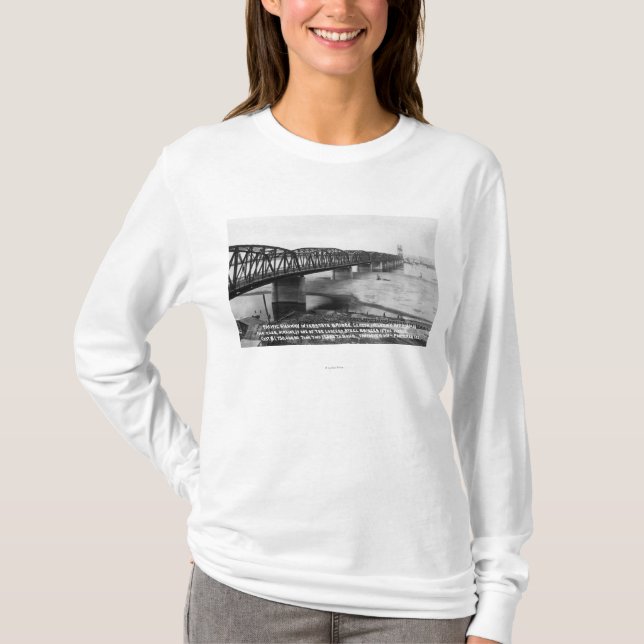 Portland ELLER den Interstate Stillahavs- Tee (Framsida)