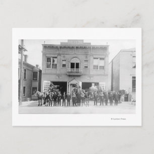 Portland, eller Fire Station-häst som dränerats oc Vykort