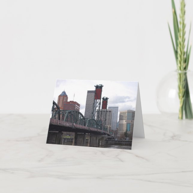 Portland ELLER i stadens centrum Kort (Framsida)