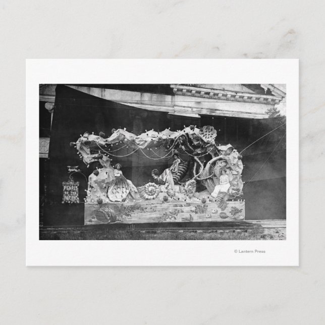 Portland, ELLER Parad Flyter pärlor i Stilla havet Vykort (Framsida)