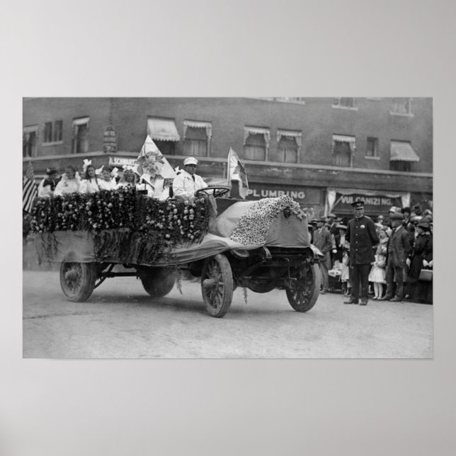 Portland, ELLER Ro-festival Parad Flyter Poster (Framsidan)