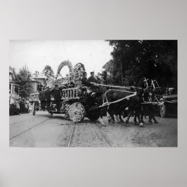 Portland, ELLER Ro-festivalen Parad-hästar Poster (Framsidan)