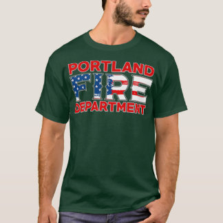 Portland Fire Rädding Department Oregon Duty T Shirt