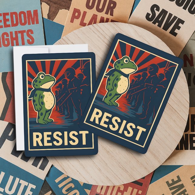 Portland Frog Protest Inbjudningar (Skapare uppladdad)