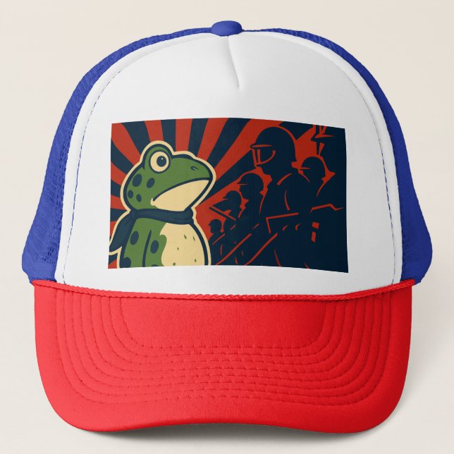 Portland Frog Protest Keps (Framsida)
