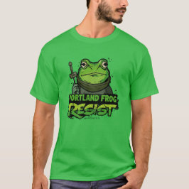 Portland Frog T Shirt