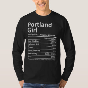 Portland Girl Tx Texas Funny City Roots Usa T Shirt