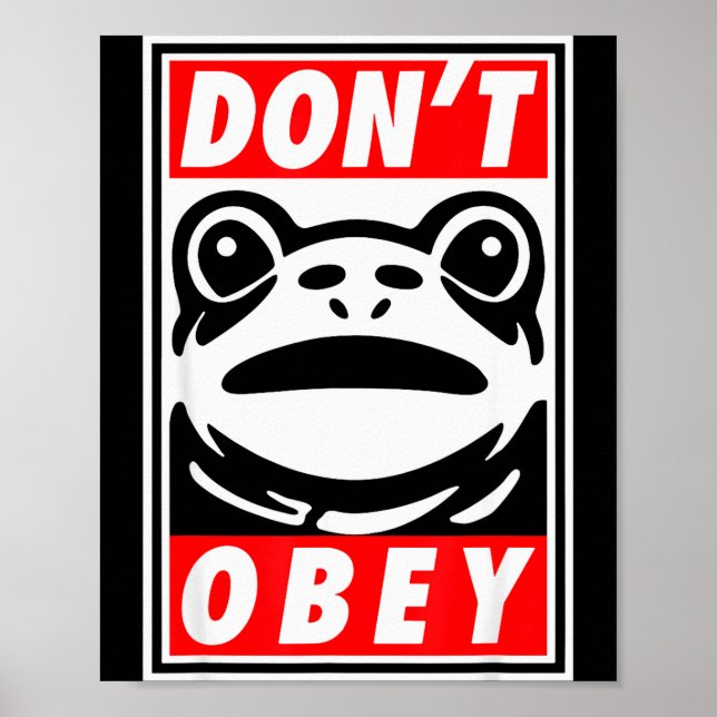 Portland Groda Dont Lyda  Poster (Framsidan)