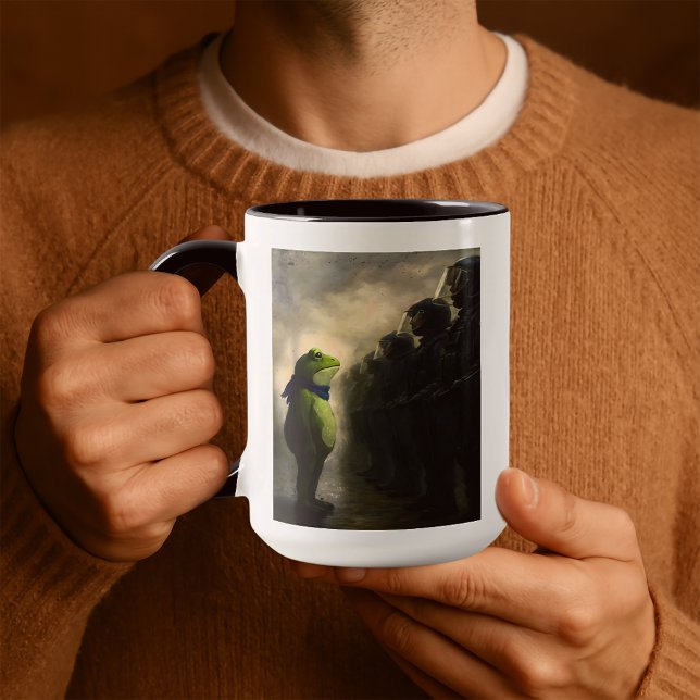 Portland Groda Protest Mugg (Skapare uppladdad)