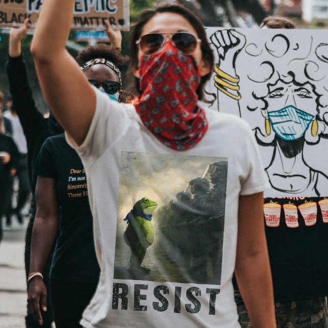 Portland Groda Protesten T Shirt (Skapare uppladdad)
