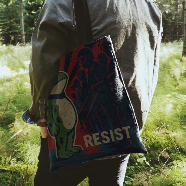 Portland Groda Protesten Tygkasse (Skapare uppladdad)