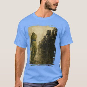 Portland Groda Rolig Stad Konst Portland Groda Pro T Shirt