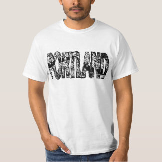 Portland Grungekarta T Shirt