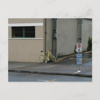 Portland Gult Bike Postcard Vykort