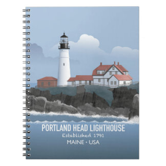 Portland Head fyr Anteckningsbok