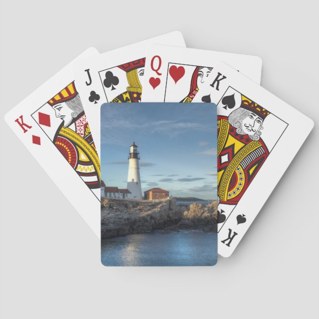 Portland Head fyr Casinokort (Baksidan)