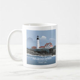 Portland Head fyr Kaffemugg