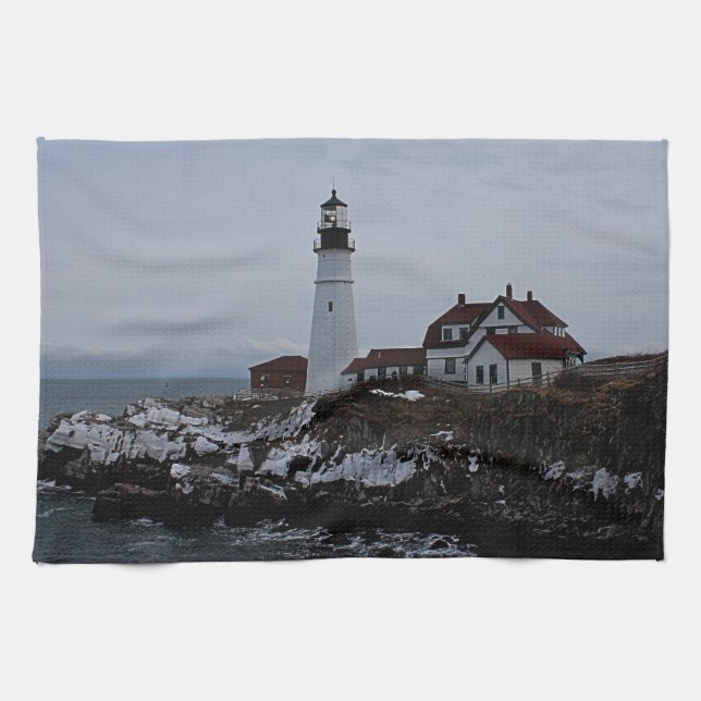 Portland Head fyr Kökshandduk (Horisontell)