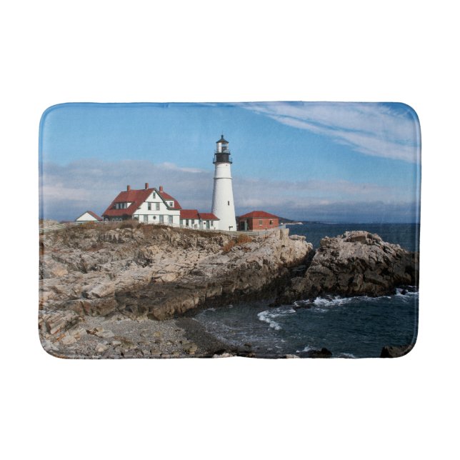 Portland Head fyr, Maine Badrumsmatta (Framsidan)