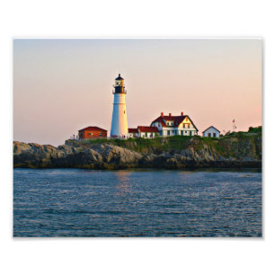Portland Head fyr, Maine Fototryck