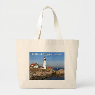 Portland Head fyr, Maine Jumbo Tygkasse