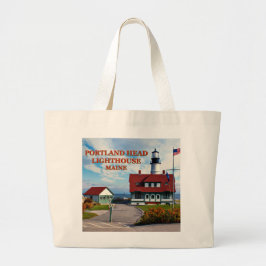 Portland Head fyr, Maine Jumbo Tygkasse