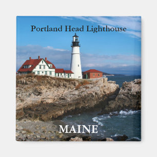 Portland Head fyr, Maine magnet