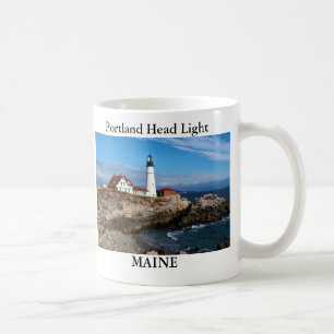 Portland Head fyr, Maine mugg