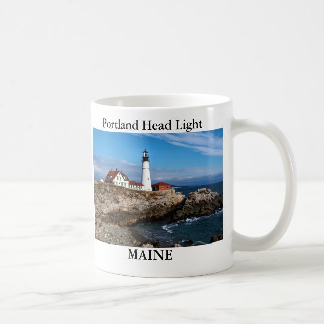 Portland Head fyr, Maine mugg (Höger)