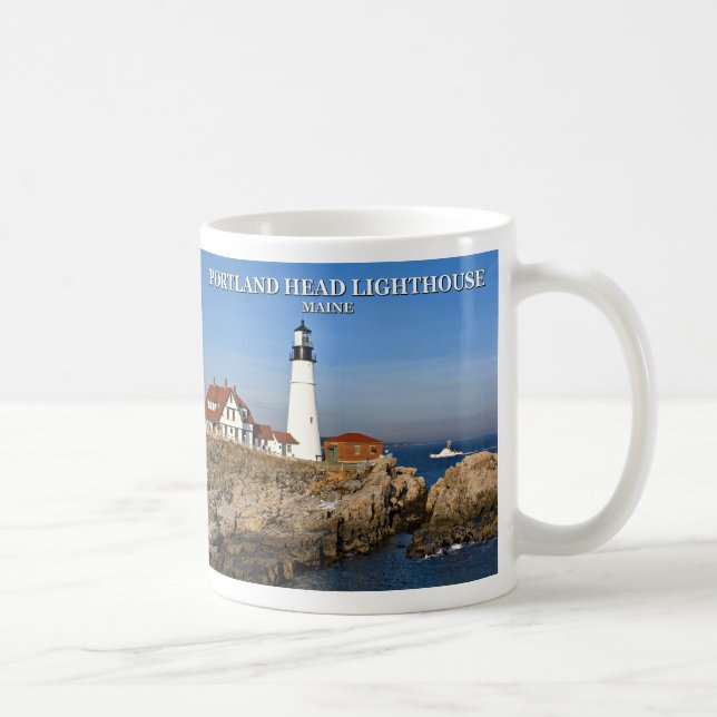 Portland Head fyr, Maine mugg (Höger)