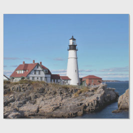 Portland Head fyr Maine Presentpapper