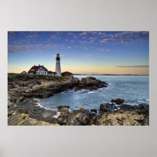 Portland Head fyr Poster