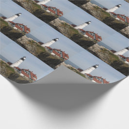 Portland Head fyr som slår in papper Presentpapper