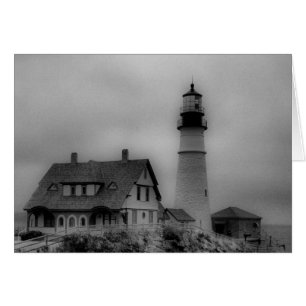Portland Head fyr, udd Elizabeth, MIG Hälsningskort
