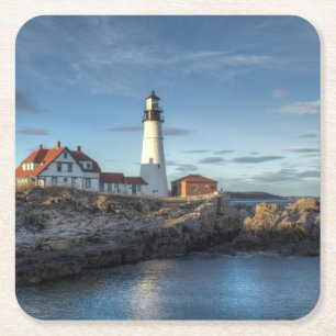 Portland Head fyr Underlägg Papper Kvadrat