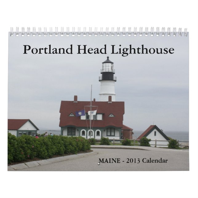 Portland Head fyrkalender Kalender (Omslag)