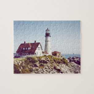 Portland Head fyrpussel Pussel