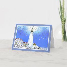 Portland Head Light av Brigid O'Neill Hovey Helgkort