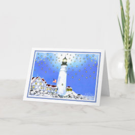 Portland Head Light av Brigid O'Neill Hovey Helgkort