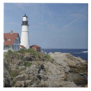 Portland Head Light, Cape Elizabeth, Maine, Kakelplatta