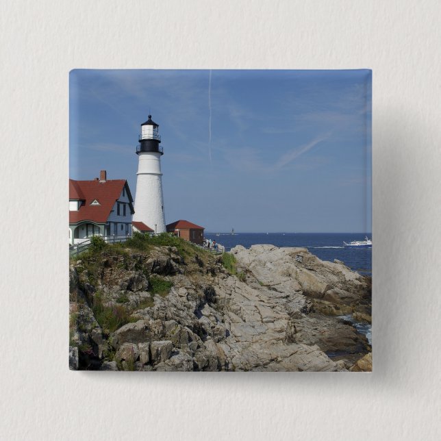 Portland Head Light, Cape Elizabeth, Maine Knapp (Framsida)