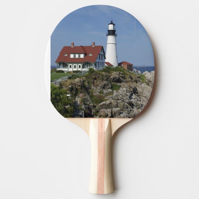 Portland Head Light, Cape Elizabeth, Maine Pingisracket (Framsidan)