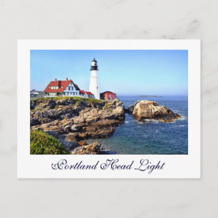 Portland Head Light, Cape Elizabeth, Maine, USA Vykort