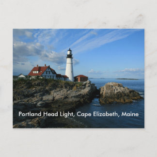 Portland Head Light, Cape Elizabeth, Maine Vykort