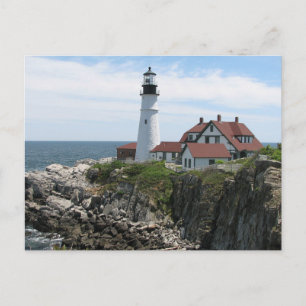 Portland Head Light, Cape Elizabeth, Maine Vykort