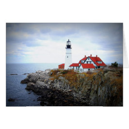 Portland Head Light House-kort Hälsningskort